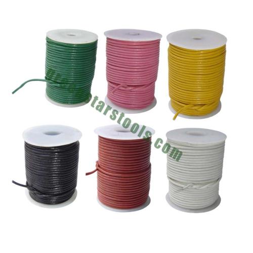 Leather, Cotton & Nylon Cords