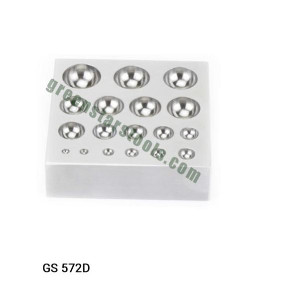 18 CAVITY DAPPING BLOCK (MIRROR FINISH)