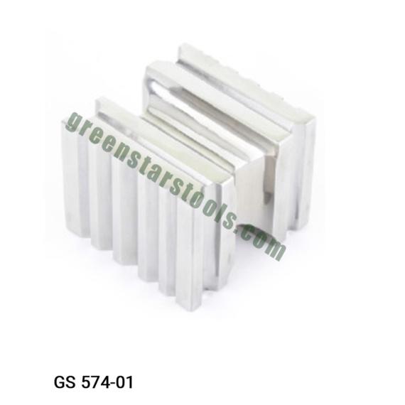 2½ SWAGE BLOCK MIRROR FINISH