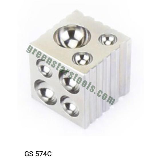 2 FANCY DAPPING BLOCK MIRROR FINISH