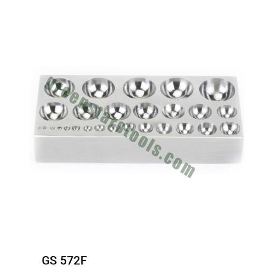 27 CAVITY DAPPING BLOCK (MIRROR FINISH)