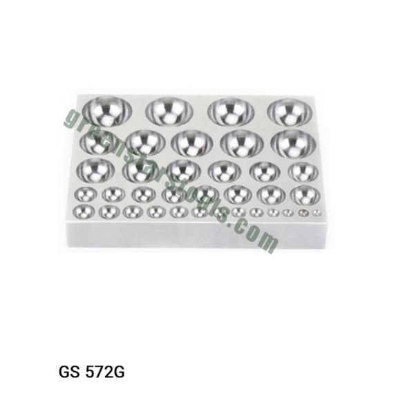 36 CAVITY DAPPING BLOCK (MIRROR FINISH)