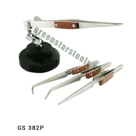 3RD HAND BASE WITH 4 CROSS LOCK LOCKING TWEEZER