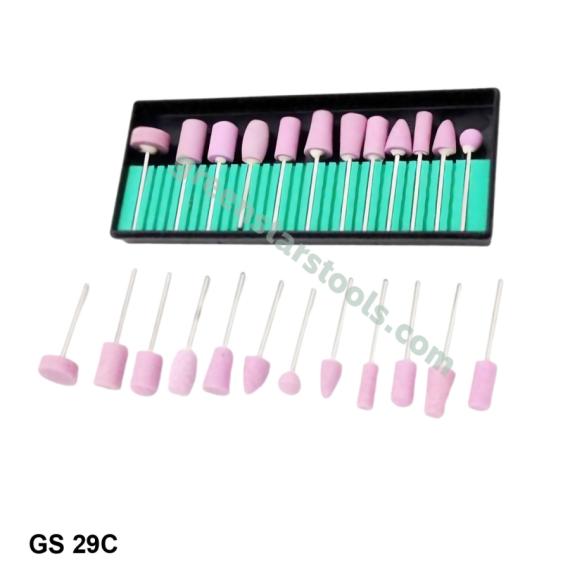 ABRASIVES POLISHING BUR IN PLASTIC BOX