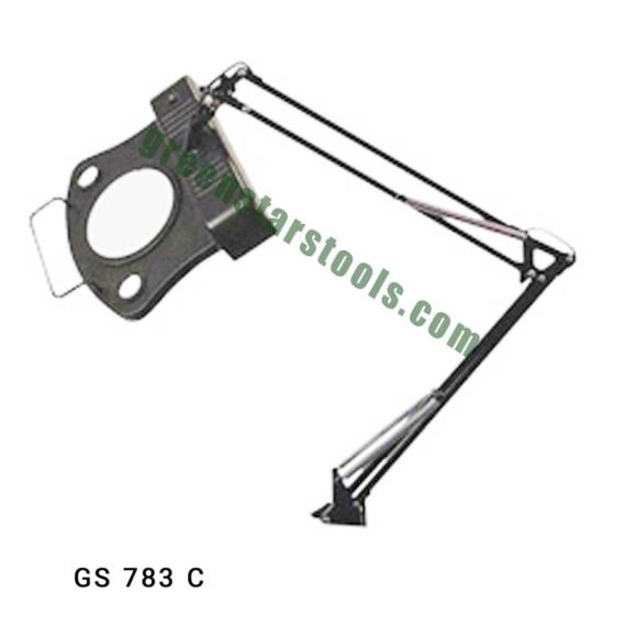 ADJUSTABLE EYE MAGNIFIER WITH STAND