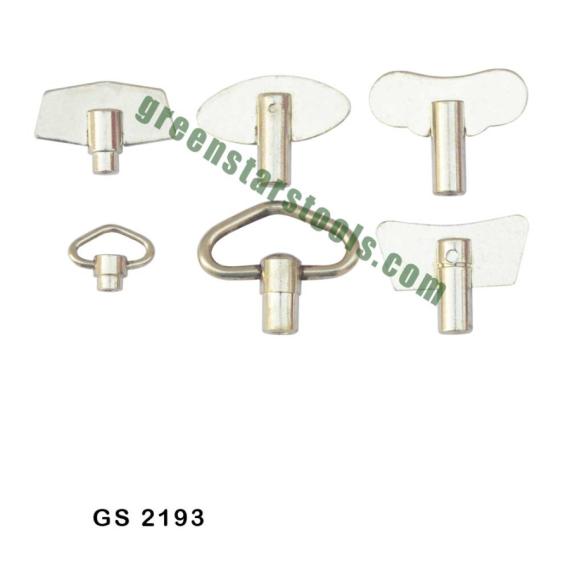KEYS NICKELLED FOR ALARM CLOCK