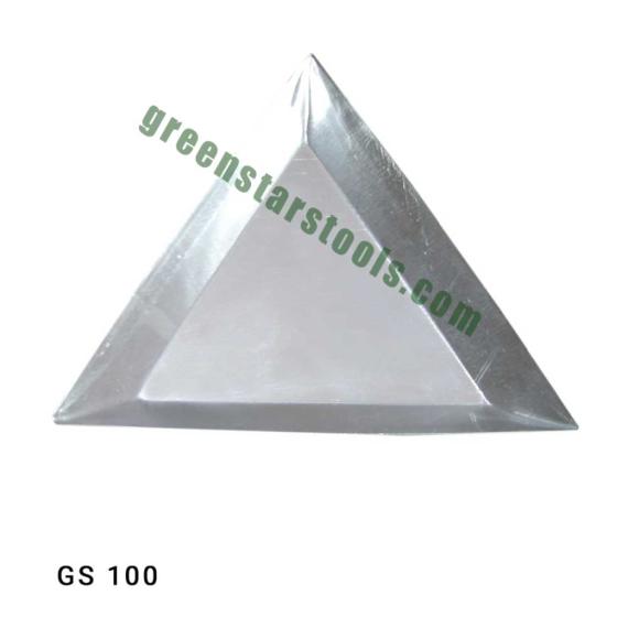 ALUMINIUM TRIANGULAR BEAD SORTING TRAY