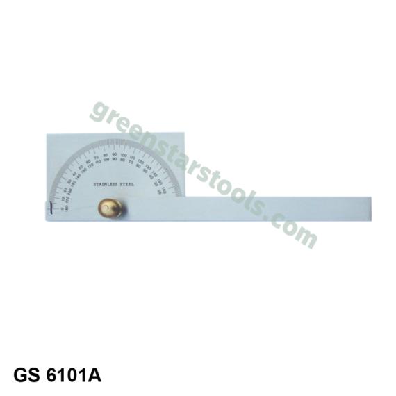 ANGLE DEGREE PROTRACTORS RECTANGULAR HEAD