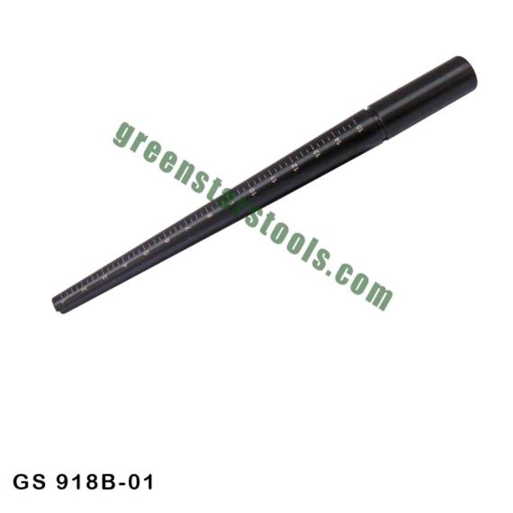 ANODISED GROOVED GAUGE RING STICK