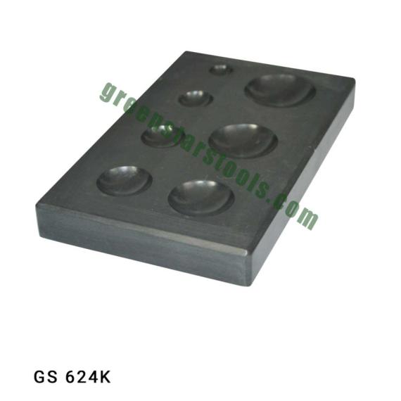 ANODIZED DAPPING BLOCK ROUND