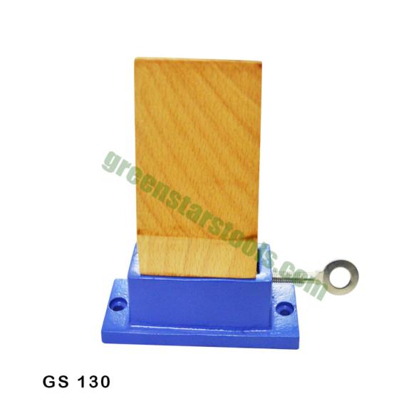 BENCH PIN WITH METAL HOLDER