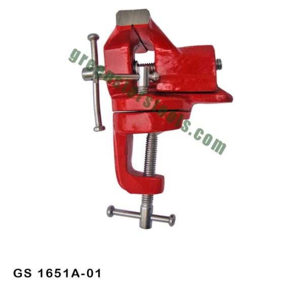 TABLE VICE CLAMP TYPE REVOLVING