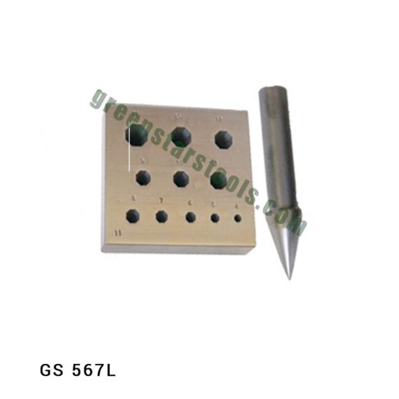 BEZEL BLOCK & PUNCH OCTAGONAL