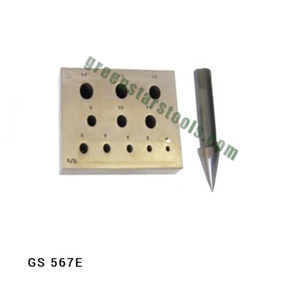 BEZEL BLOCK & PUNCH OVAL