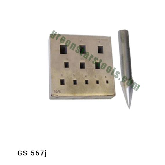 BEZEL BLOCK & PUNCH RECTANGULAR