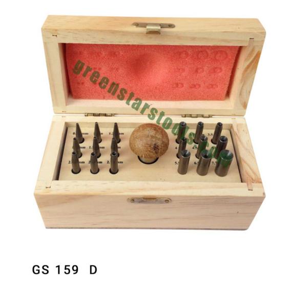 BEZEL SETTING BOX WITH 18 PUNCHES