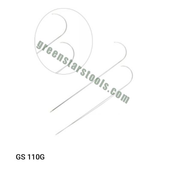 BIG EYE CURVED NEEDLE (2 NEEDELS 1 CARD)