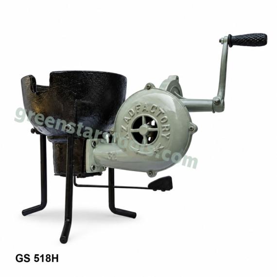Blacksmith Coal Forge Furnace with Manual Hand Blower – Iron Furnace, 9-Inch Bowl