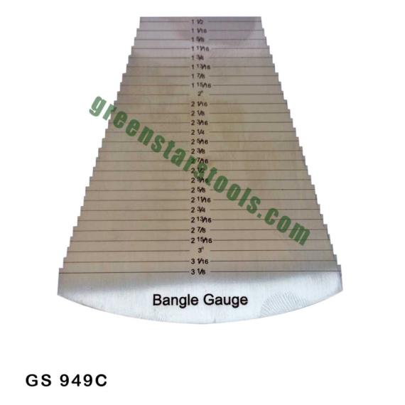 BRACELET/BANGLE SIZER GAUGE STEEL