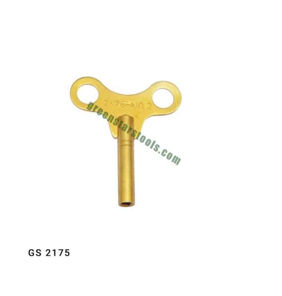 Brass Butterfly Clock Key Winder (No. 000 TO No. 18)