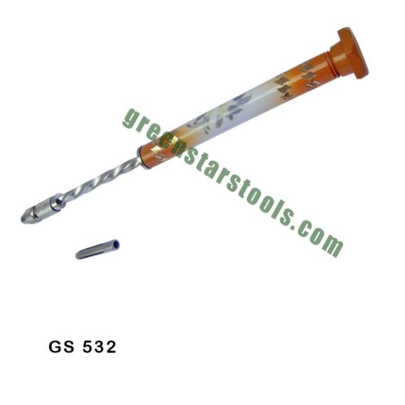 BRASS DRILL WITH EXTRA COLLET
