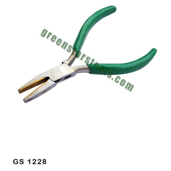 BRASS JAW FLAT NOSE PLIERS