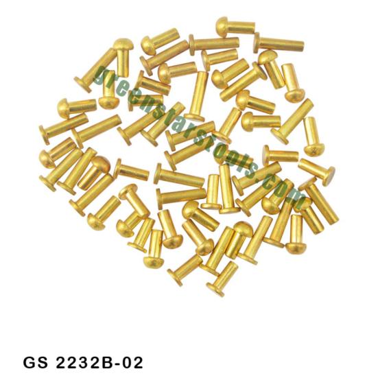 BRASS RIVETS FOR WALL CLOCK
