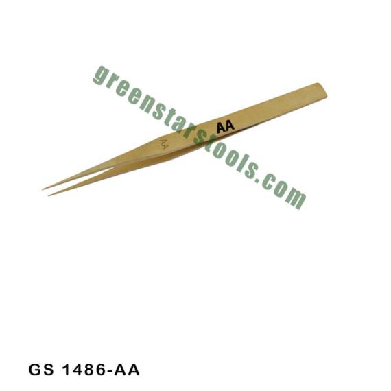 BRASS TWEEZERS AA