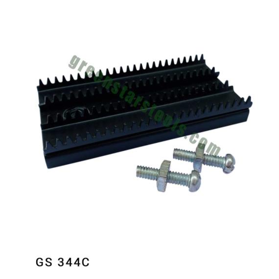 BUFF RAKE METAL WITH BLUNT TEETH
