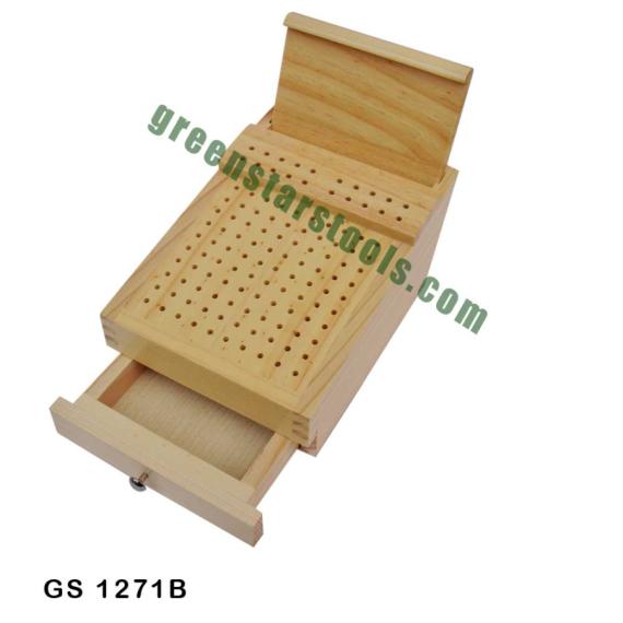 BUR AND FILE HOLDER WITH DRAWER
