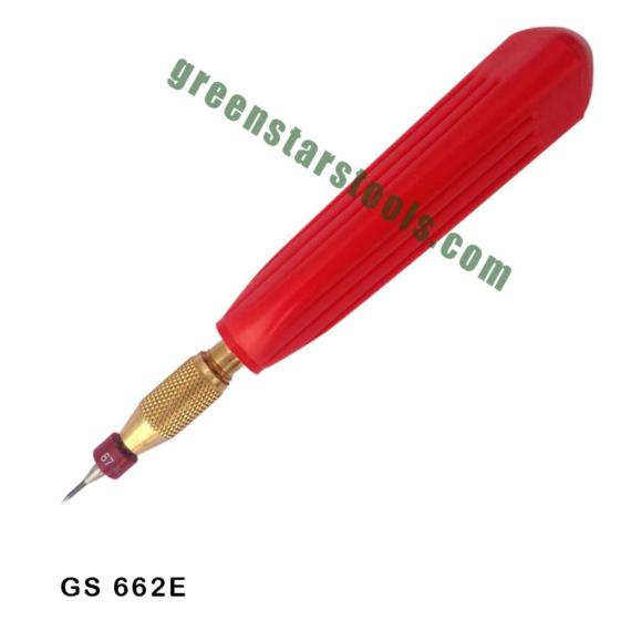 SCRIBER CARBIDE TIP WITH PLASTIC HANDLE