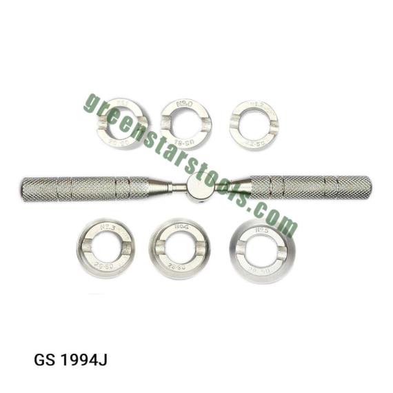 CASE OPENER FOR ROLEX WATCH WITH 6 DIES (STAIN FINISH)