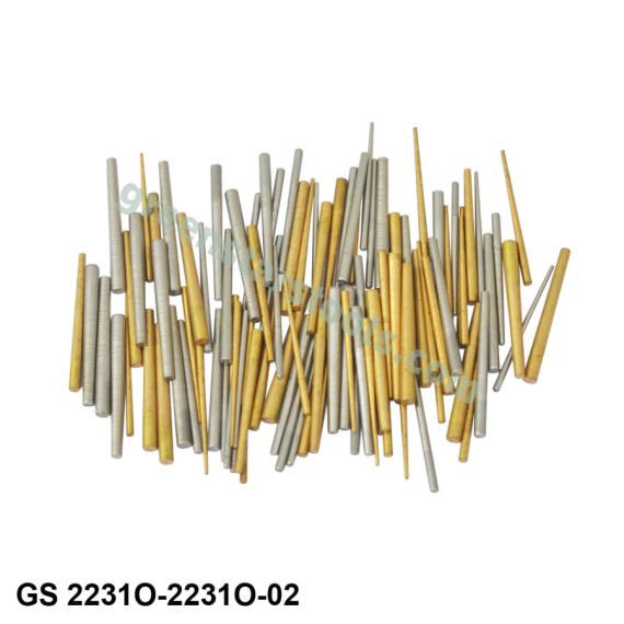 CLOCK TAPER PINS BRASS & STEEL