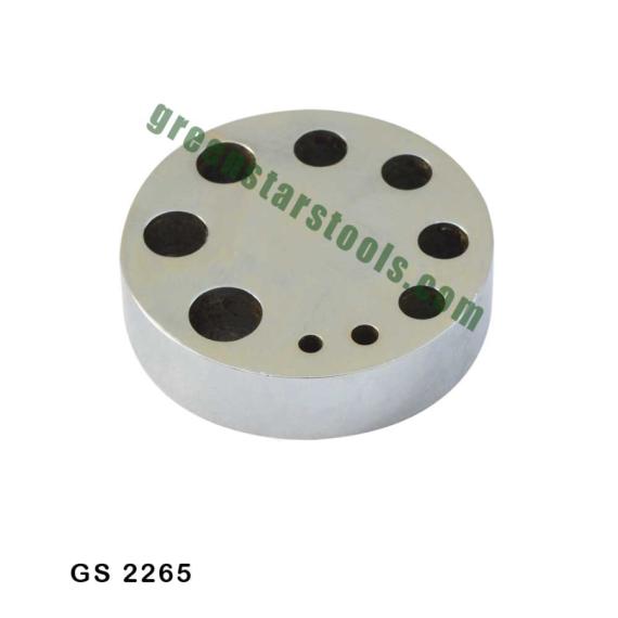CLOCKMAKERS ROUND REVETTING STAKE WITH 9 HOLES