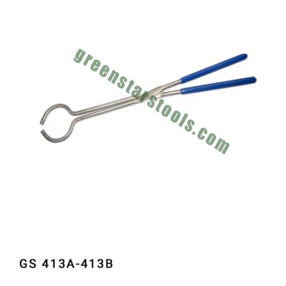 CRUCIBLE TONG STAINLESS STEEL