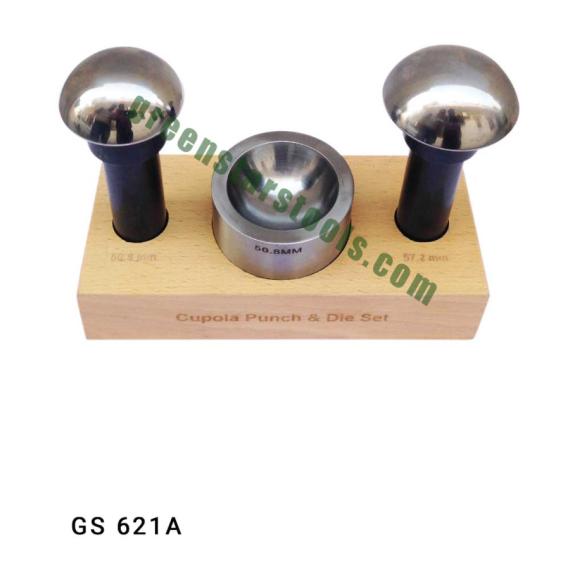 CUPOLA PUNCH & DIE SET 2 STEEL PUNCH