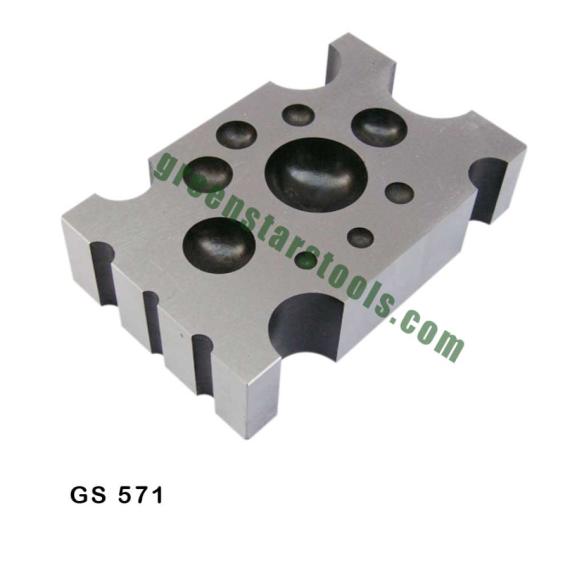 DAPPING DESIGN DIE BLOCK