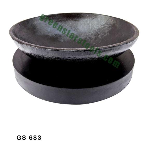 DEEP PITCH BOWL WITH RUBBER BASE