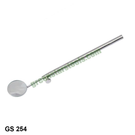 DENTAL INSPECTION MIRROR WITH ADJUSTABLE HANDLE