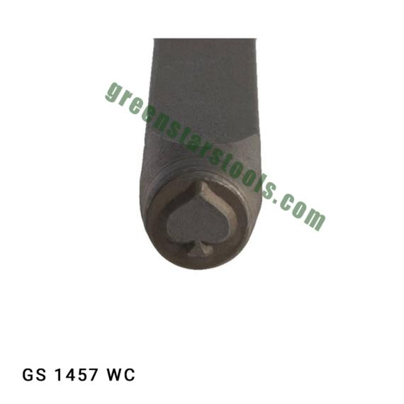 DESIGN STAMP SPADE SHAPE
