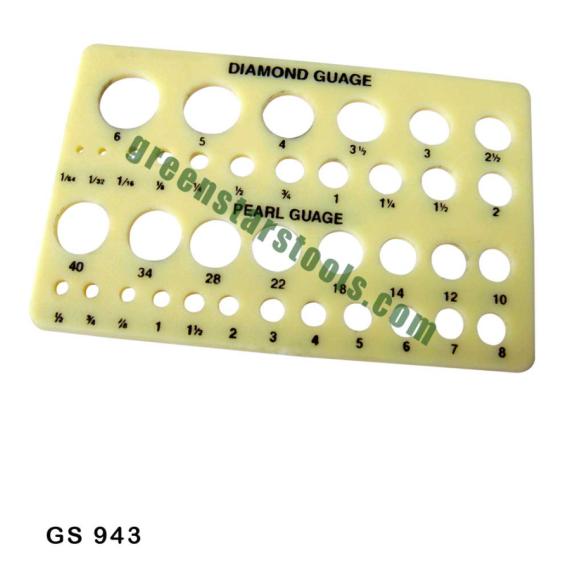 DIAMOND & PEARL GAUGE PLASTIC