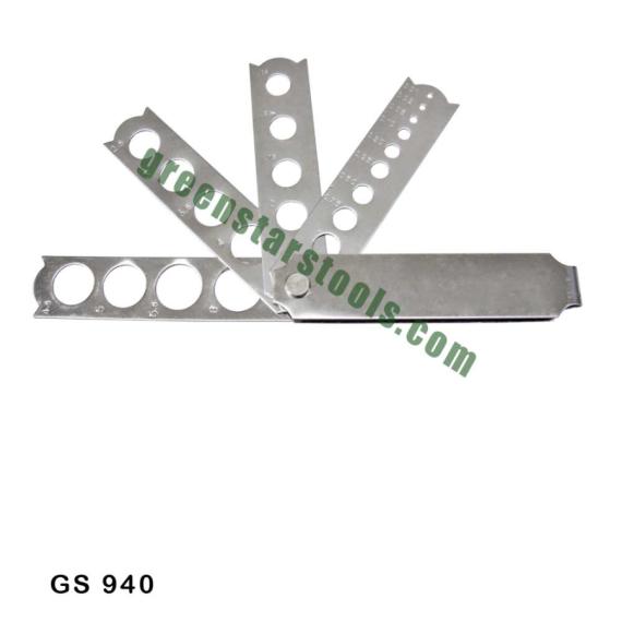STONE GAUGE OVAL SHAPE