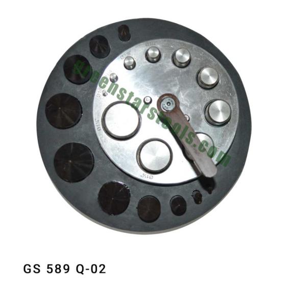 DISC CUTTER SET OF 10 ROUND PUNCH
