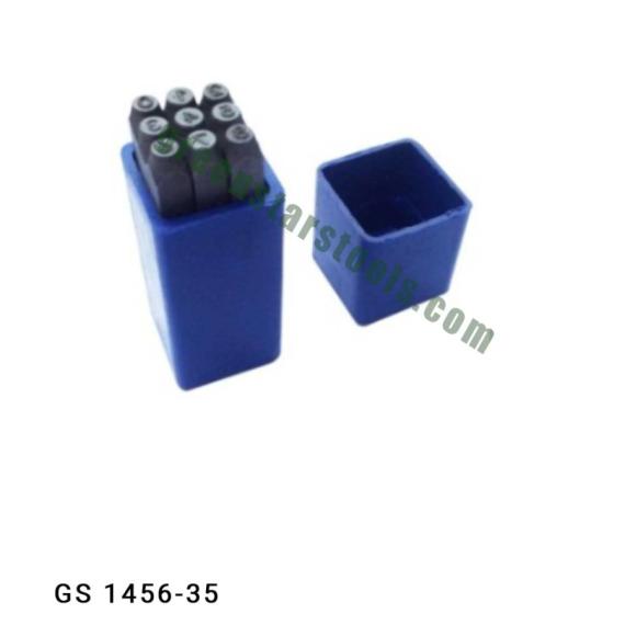 DOTTED PUNCH FIGURE SET OF 9 PCS