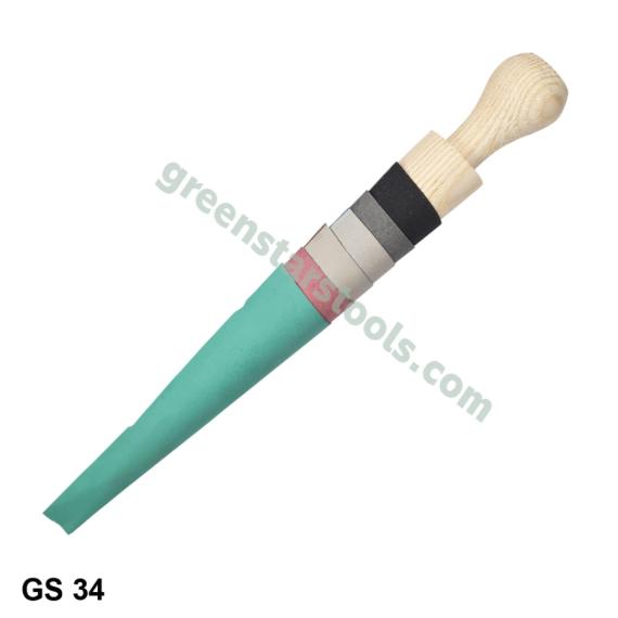 EMERY SHELL WITH WOODEN CONE