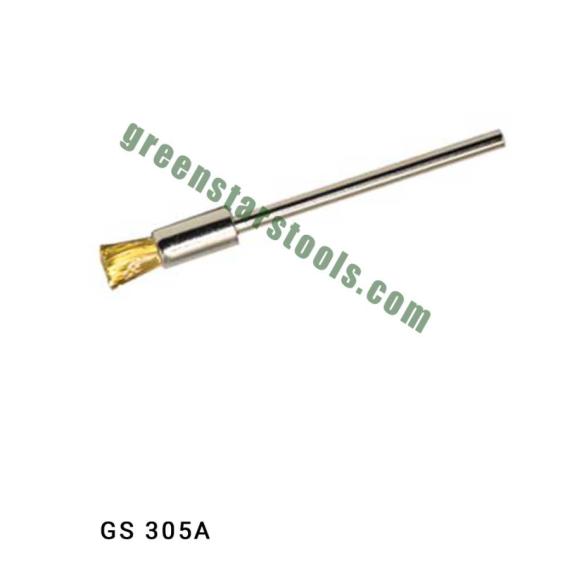 END BRUSH BRASS