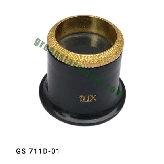 EYE GLASS PLASTIC WITH GOLDEN RING