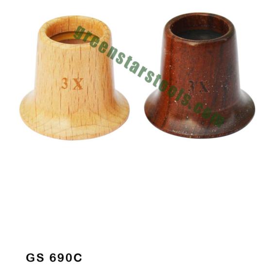 EYE LOUPE STEAM WOOD OR ROSEWOOD