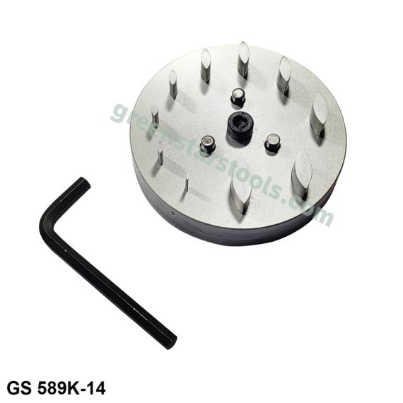 EYE SHAPE DISC CUTTER SET OF 10