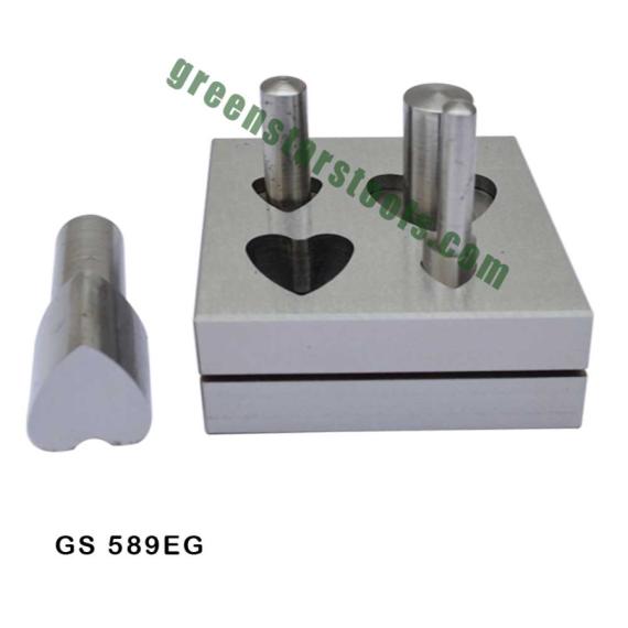 FANCY HEART SHAPE DISC CUTTER SET OF 4 WITH SPECIAL PUNCH